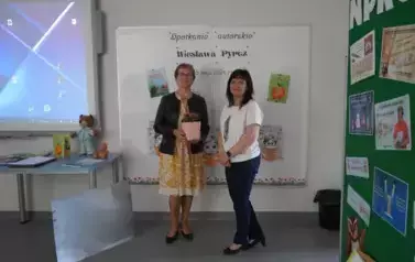Galeria Podstrony Jak zostać pisarzem?- autorskie spotkanie z Panią Wiesławą Pyrcz. 1