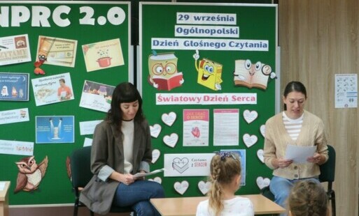 Zdjęcie do 29 września - 0g&oacute;lnopolski Dzień Głośnego Czytania, ale r&oacute;wnież Światowy Dzień Serca.